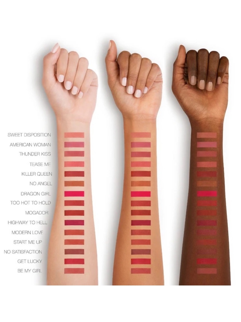 NARS Powermatte Long-Lasting Lipstick- Dragon Girl Matte Red Lip - Picture 5 of 5